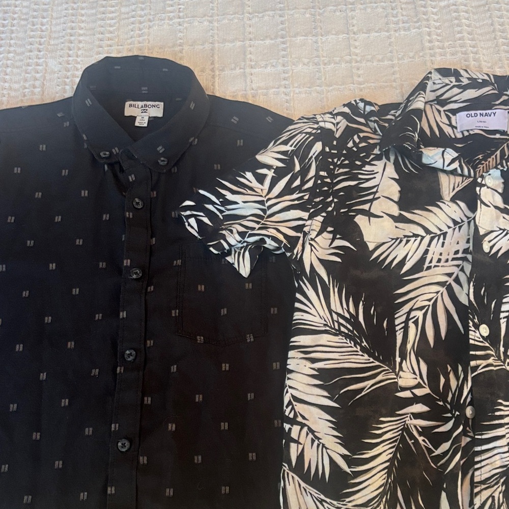 Boys Surf / Hawaiian Billabong Casual Button Down Shirts